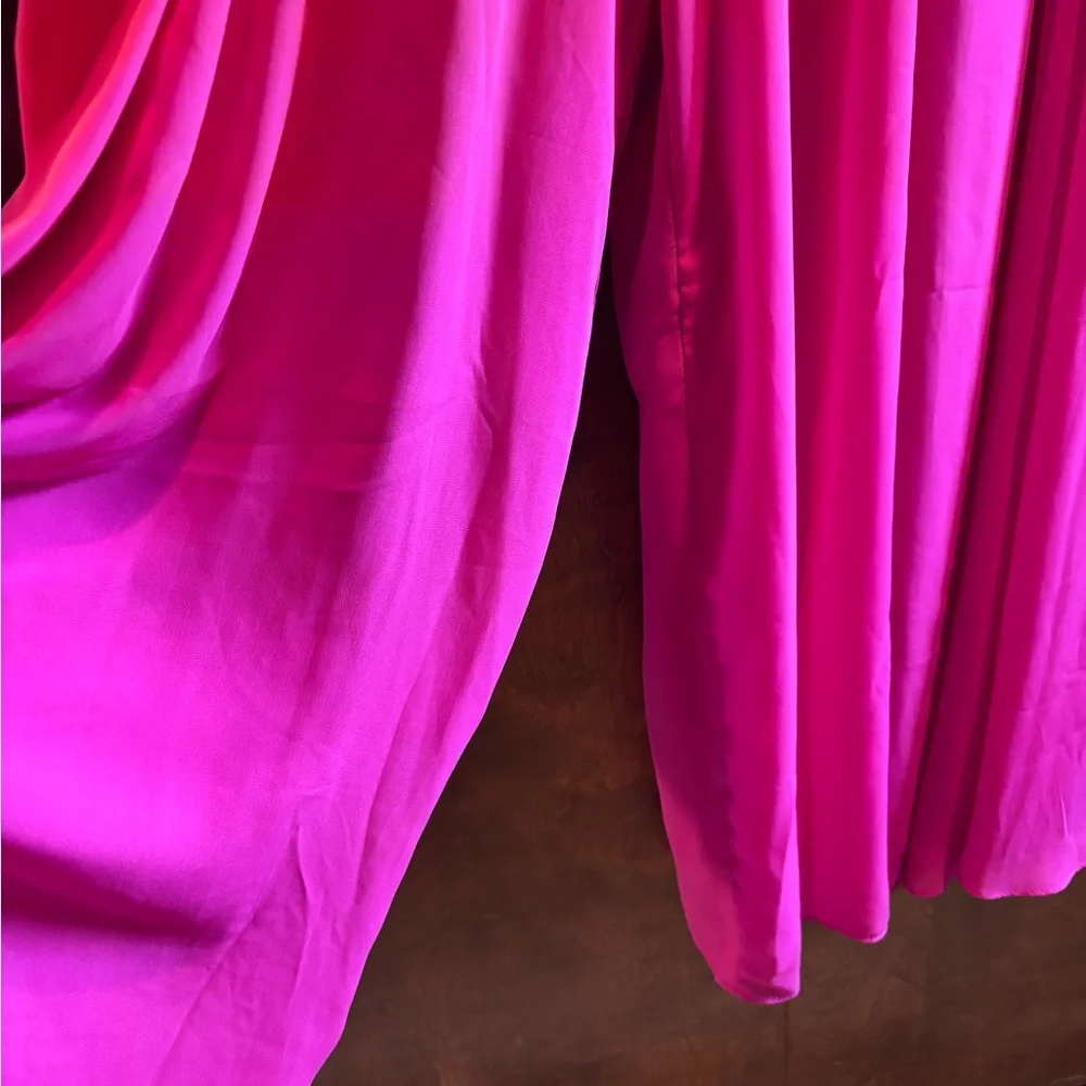Vince Camuto Vibrant Pink Sleeveless Jumpsuit - Picture 5 of 7